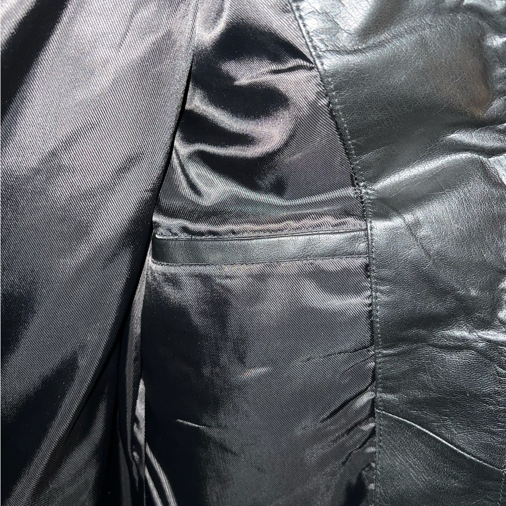 BlankNYC 100% Goatskin Leather Jacket - INTOXICATING JACKET in Black - Picture 8 of 13